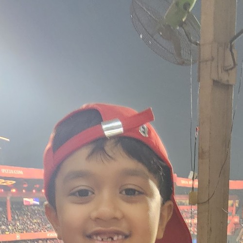 Ivaann Jain at a cricket match